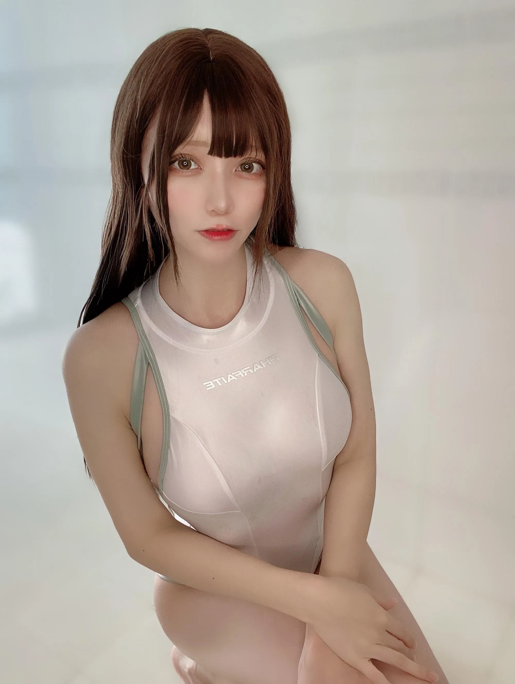 かさぎkasagi – NO.006 Fantia 2022-08月会员订阅-2022-08-30 初の競泳水着を着てみた [24P]插图